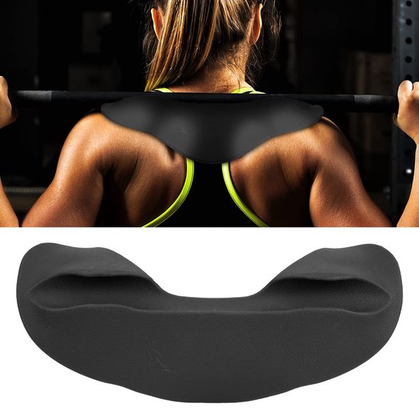 Barbell Neck Pad, Soft Barbell Squat Pad Shoulder Pad Dumbbell Squat Protective Cover Protection Pad Protector Weight Lifting Shoulder Neck Pad Barbell Fitness Mat for Weight Lifting Bar (black)