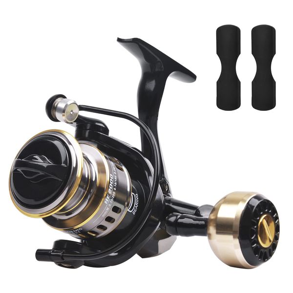 SHADDOCK Spinning Reel, Saltwater Fishing, #7000, Far Throw Reel, Bass and Sea Bass Jigging, Perfect for Beginners, All Metal, 12BB, 5.2:1, Shock Resistant, Maximum Drag Force, 22.0 lbs (10 kg), Left