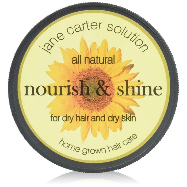 Jane Carter Solution All Natural Nourish and Shine for Dry Hair and Dry Skin, 4 Ounce
