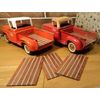 Tonka & Buddy L step side box bedliner Red Walnut