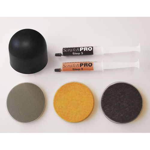 Scratch Pro Kit for Polishing and Repairing Stainless Steel Sinks, with Diamond Buffing Compounds, Reduce The Appearance of Ugly Scratches and Polish Sink for Factory Fresh Look in No Time
