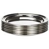 Grunwerg CS-919 Coasters, Stainless Steel, 10.3 cm, Silver, 10.3CM