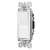 50 Pack Decorator Paddle Rocker Light Switch 15A 120V/277V Single Pole ON/OFF UL