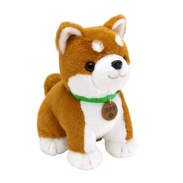 [Total Distributor] Adult Voice Recognition Plush Toy [Shibainu Kouta Bandana Included] Easy to operate even for the elderly, Great as a gift! Pet Communication Robot