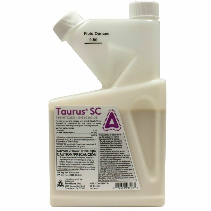 Taurus SC Insecticide Termite Ant Roach Bed Bug Flea Killer - Online ...