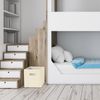 Superio Fabric Organizing Bin, 11" Cream Fabric Cube 4-Pack