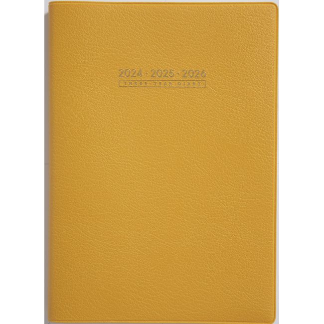 Takahashi Shoten Takahashi Notebook, 2024 A5, 3 Year Tabletop Diary, Orange No. 96 (Begins January 2024)