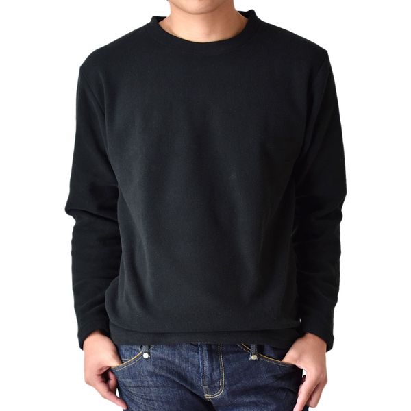 ARONA Crew Neck Fleece Sweatshirt, Micro Fleece, Mens/YC -