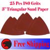Pack 25 Sandpaper Oscillating Multi Tool Chicago Mastercraft sand paper Ryobi
