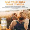 Glucosamine Chondroitin & MSM 120 CAPSULES -VitaminD3 Bones Joint Support