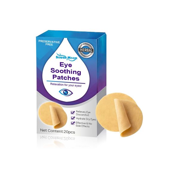 Eye Care Patch 20PCS Eye Pads for Tired Eyes & Dry Eyes Eye Cooling Pads for Puffy Eyes, Office Eye Relief & Refresh Refresh and Revitalize Tired Eyes