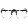 Large Clear Magnifying Clip On Flip Up Reading Glasses +4.50
