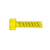 Woodland Scenics 0-80 3/8" Hex Head Machine Screw (5)