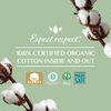 ORGANYC Hypoallergenic 100% Organic Cotton Internal Tampons with Applicator, SUPER, 14-count Boxes (Pack of 2)