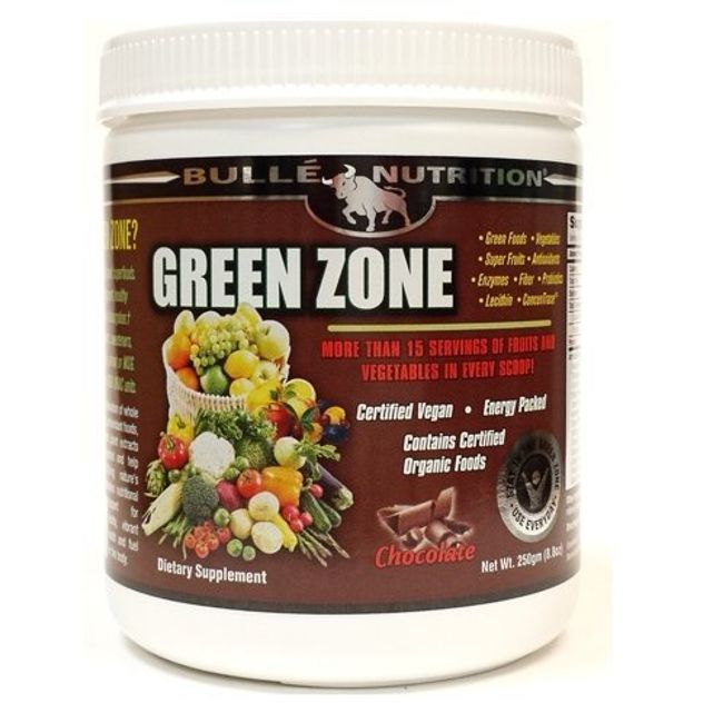 Green Zone - Chocolate Bulle Nutrition 8.8 oz Powder