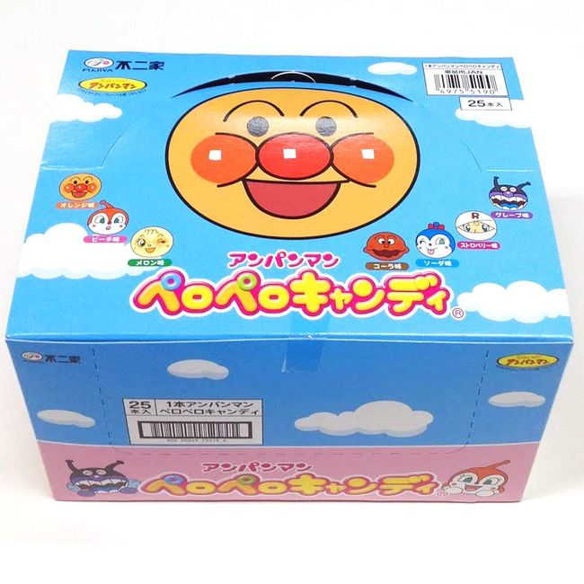 Fujiya Anpanman Licking Candy 25 bags