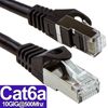kenable Cat6A SSTP Snagless Shielded RJ45 Network Ethernet 10GIG Cable 2m Black