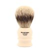 Edwin Jagger Ivory Shaving Brush (Silver Tip) Large