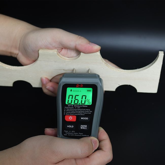 MT18 Digital Moisture Meter Hygrometer Detector Humidity Tester