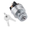 Universal Ignition Key Starter Switch w/ 2 Keys For Car Tractor Trailer Truck