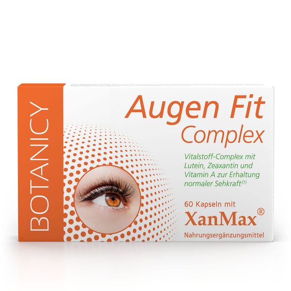 Eyes Fit and Healthy Xanmax – Unique Complex for improved vision eye complex (60 Capsules)