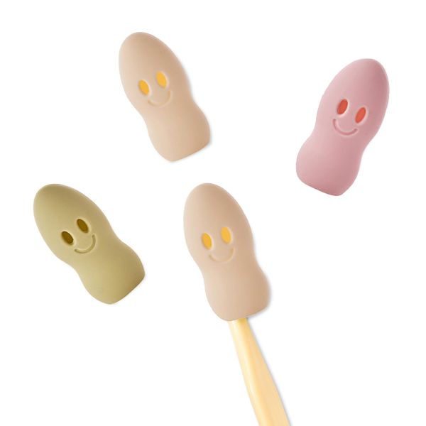 Travel Toothbrush Head Cover Case for Kids, Children Silicone Protector Cap, Dustproof Toothbrush Protect Case (Set of 4)