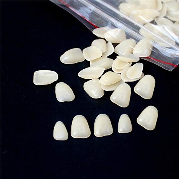 Angzhili Veneer Dental Materials Teeth Whitening Dental Supplies Ultra Thin Dental Resin Beauty Teeth Protection Top Teeth A1/A2 (A2)