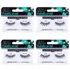 Ardell Natural Lashes False Eyelashes 102 Black Demi (4 pack)