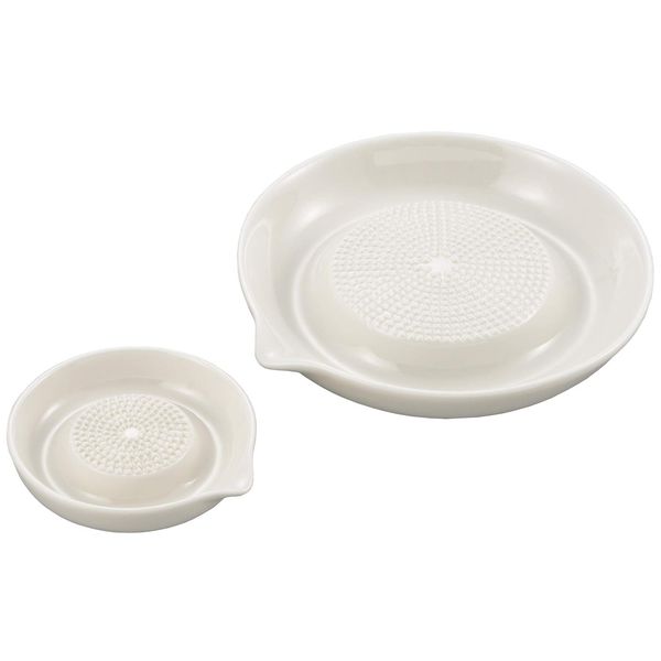 Yoshikawa SJ2959 New Kitchen Basic Ceramic Grater, Set of 2