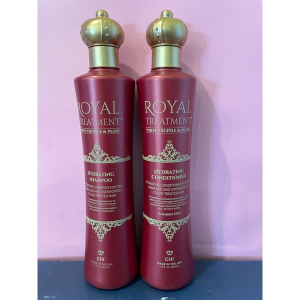 CHI Royal Treatment Hydrating Shampoo & Conditioner 12oz New & Authentic