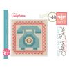 It's Sew Emma Stitch Cards 4/Pkg-Bee in My Bonnet Set J