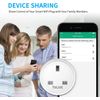 Smart Plug,1 Pack 13A Smart Plugs WiFi Outlet Works with Alexa(Echo, Echo Dot),Google Home, IFTTT, Wireless Smart Socket,Timer Plug Remote Control, Schedule and Timer Function, No Hub Required