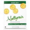2 Packs Trader Joe's Multigrain Crackers 10 oz Each Pack