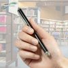 BoxWave Stylus Pen Compatible with Omron Basic Programable Terminal TW00B - EverTouch Capacitive Stylus, Fiber Tip Capacitive Stylus Pen - Jet Black