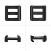 GLECTICAL 4Pcs Remote Retaining Clips for Tactical Flashlight Pressure Switch Mount, Pressure Switch Slot Control Base Pad Panel