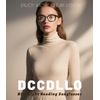 Dccdllo 5 Pack Reading Glasses for Women, Blue Light Blocking Cute Oversized Square Computer Readers Spring Hinge +2.0
