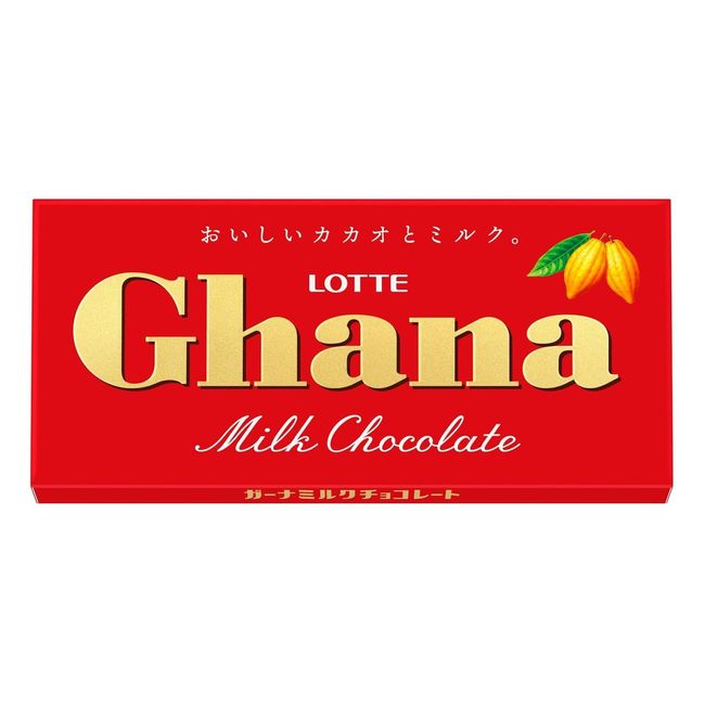 Lotte Ghana Milk 1.8 oz (50 g)
