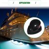 Motoforti Interior Boat Navigation Lights, for Boat, ABS, Black Shell, 1 Set