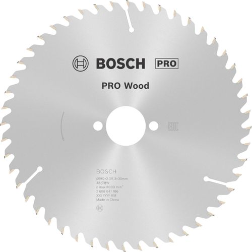 Bosch 2608641186 190 X 2.0 X 30/48 Opti Wood Circular Saw Blade Hand