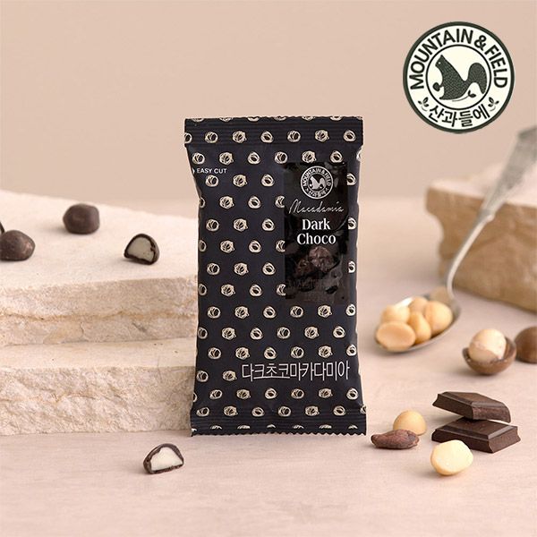 [Sandwadeulae] Dark Chocolate Macadamia 30 Bags / Chocolate Balls, 30ea, 20g