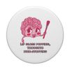 funny make up your brain make up brush PopSockets Standard PopGrip
