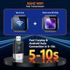 2 in 1 Wireless Apple Carplay Android Auto Adapter Mini USB & Type-C Dongle Box~