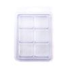 6 Cavity Wax Tart Clamshell Mould x 10