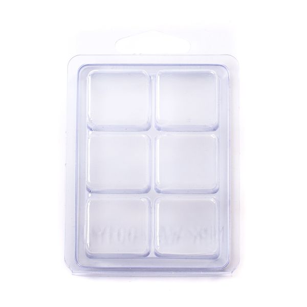 6 Cavity Wax Tart Clamshell Mould x 10