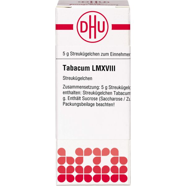 Tabacum LM XVIII DHU Globuli, 5 g Globuli