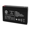 AJC Battery Compatible with MGE Pulsar EL2 6V 7Ah UPS Battery
