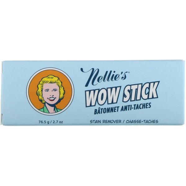 Nelly's Wow Stick Stain Remover, 2.7 oz (76.5 g) International Direct