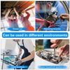 [13pcs] Durable 4mm Socket, 1/4 socket set,Shallow Socket 1/4 Inch Drive 4mm 6 Point, CORROSION RESISTANCE