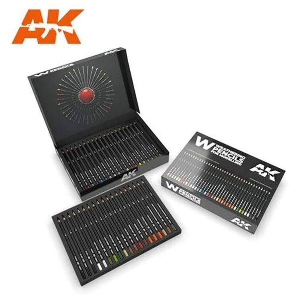 Ak Interactive - Weathering Pencils Set