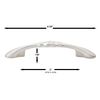 GlideRite Hardware 83063-AB-10 3 inch Cc Braided Antique Brass Cabinet Pulls 10 Pack
